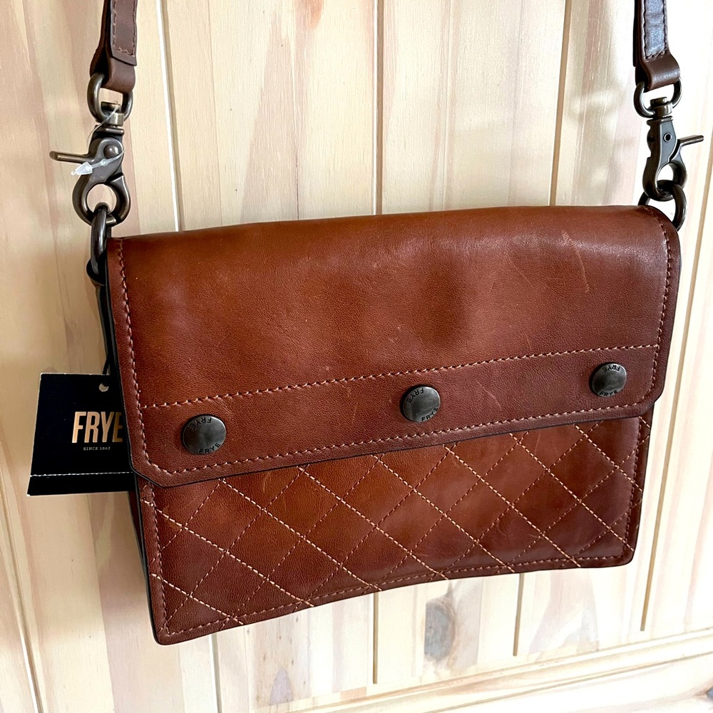 Frye Women’s Samantha Quilted Crossbody Purse NWT
